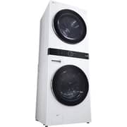 LG WashTower Front Load Washer & Dryer 21 kg / 13 kg - WK2116WHT1