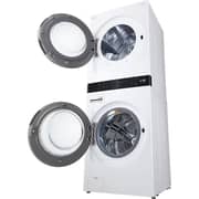 LG WashTower Front Load Washer & Dryer 21 kg / 13 kg - WK2116WHT1