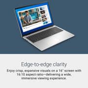 Dell 16 (2024) Laptop - 1st Series / Intel Core 5-120U / 16inch FHD+ / 512GB SSD / 8GB RAM / Shared Intel Graphics / Windows 11 / English Keyboard / Platinum Silver / International Version - [LDC16251-5506SLV-PUS]