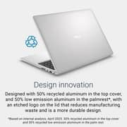 Dell 16 (2024) Laptop - 1st Series / Intel Core 5-120U / 16inch FHD+ / 512GB SSD / 8GB RAM / Shared Intel Graphics / Windows 11 / English Keyboard / Platinum Silver / International Version - [LDC16251-5506SLV-PUS]