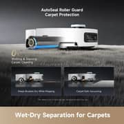 Dreame Aqua10 Ultra Roller Robot Vacuum Cleaner Black - RLH71DE-1