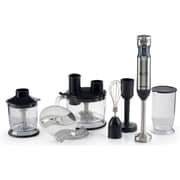 Ariete 4 Blades Multiprep 7-in-1 Hand Blender 1000W 10 Speeds + Turbo With Attachments -Silver – 0898/1
