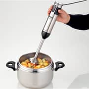 Ariete 4 Blades Multiprep 7-in-1 Hand Blender 1000W 10 Speeds + Turbo With Attachments -Silver – 0898/1