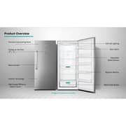 Hisense Upright Refrigerator 592L Inox - FV5N590NAIC