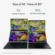 Asus Zenbook Duo (2026) Laptop - 3rd Series / Intel Core Ultra X9-388H / 14inch 3K / 2TB SSD / 32GB RAM / Shared Intel Arc Graphics / Windows 11 Home / English & Arabic Keyboard / Moher Gray / Middle East Version - [UX8407AA]