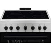 Electrolux LKR620066X Free Standing 4 Hob Ceramic Cooker 60x60cm Steel/Black - 943005698