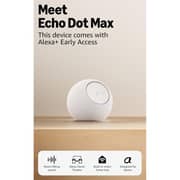 Amazon Echo Dot Max Bluetooth Speaker Glacier White - B0D6SZKGT4