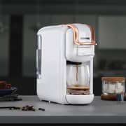 Geepas 4-in-1 Capsule Coffee Machine - GCM41526-WT