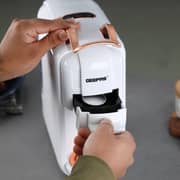 Geepas 4-in-1 Capsule Coffee Machine - GCM41526-WT