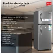 Impex Top Mount Refrigerator 128L Dark Grey - IRF138C