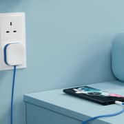 Juice 25W Faster Charger With USB-C Cable 1.5m White/Blue - MNTYC25WWHT