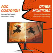 AOC QHD 2K Gaming Monitor 27inch - CQ27G4ZH
