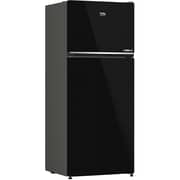 Beko No-frost Refrigerator Top Freezer Black - RDNE420K02DXIPEGB