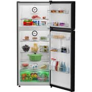 Beko No-frost Refrigerator Top Freezer Black - RDNE420K02DXIPEGB