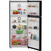 Beko No-frost Refrigerator Top Freezer Black - RDNE420K02DXIPEGB