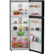 Beko b300 Top Mount Refrigerator 367L Black - RDNE420K02DXIPEGB