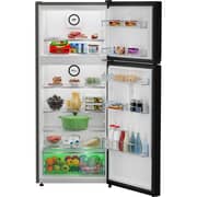 Beko b300 Top Mount Refrigerator 367L Black - RDNE420K02DXIPEGB
