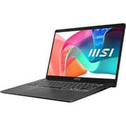MSI Modern 14 F1MG (2026) Laptop - 1st Series / Intel i7-150U / 14inch FHD / 512GB SSD / 16GB RAM / Shared Intel Graphics / Windows 11 Home / English & Arabic Keyboard / Urban Silver / Middle East Version - [9S7-14S111-610]