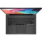 MSI Modern 14 F1MG (2026) Laptop - 1st Series / Intel i7-150U / 14inch FHD / 512GB SSD / 16GB RAM / Shared Intel Graphics / Windows 11 Home / English & Arabic Keyboard / Urban Silver / Middle East Version - [9S7-14S111-610]