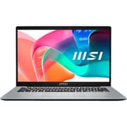 إم إس آي مودرن 14 F13MXG الجيل 13 (2026)، معالج إنتل كور i5-1334U، شاشة FHD مقاس 14 بوصة، (512 جيجابايت، 8 جيجابايت)، كرت شاشة إنتل آيريس Xe مدمج، نظام ويندوز 11 هوم، لوحة مفاتيح إنجليزية وعربية، لون فضي، إصدار الشرق الأوسط 9S7-14S112-643