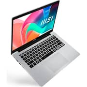 إم إس آي مودرن 14 F13MXG الجيل 13 (2026)، معالج إنتل كور i5-1334U، شاشة FHD مقاس 14 بوصة، (512 جيجابايت، 8 جيجابايت)، كرت شاشة إنتل آيريس Xe مدمج، نظام ويندوز 11 هوم، لوحة مفاتيح إنجليزية وعربية، لون فضي، إصدار الشرق الأوسط 9S7-14S112-643
