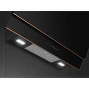 Smeg Dolce Stil Novo Aesthetic Decorative Hood 90cm Black - KV694R