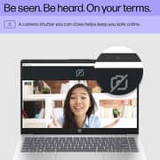 HP (2023) Laptop - Intel Core i3-N305 / 14inch HD / 256GB SSD / 8GB RAM / Shared Intel UHD Graphics / Windows 11 Home / English Keyboard / Natural Silver / International Version - [14-EP0299NR]