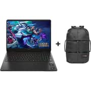 HP Omen Gaming (2026) Laptop - 8GB NVIDIA GeForce RTX 5060 Graphics / 2nd Series / Intel Core Ultra 7-255H / 16inch 3K / 1TB SSD / 24GB RAM / Windows 11 Home / English & Arabic Keyboard / Shadow Black / Middle East Version - [16-AM0033NE] + 8C525AA Ba