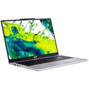 Acer Aspire Lite (2026) Laptop - 1st Series / Intel Core 5-120U / 15.6inch FHD / 512GB SSD / 16GB RAM / Shared Intel Graphics / Windows 11 Home / English & Arabic Keyboard / Silver / Middle East Version - [AL15-53P-54AQ]