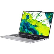 Acer Aspire Lite (2026) Laptop - 1st Series / Intel Core 5-120U / 15.6inch FHD / 512GB SSD / 16GB RAM / Shared Intel Graphics / Windows 11 Home / English & Arabic Keyboard / Silver / Middle East Version - [AL15-53P-54AQ]
