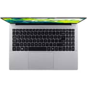 Acer Aspire Lite (2026) Laptop - 1st Series / Intel Core 5-120U / 15.6inch FHD / 512GB SSD / 16GB RAM / Shared Intel Graphics / Windows 11 Home / English & Arabic Keyboard / Silver / Middle East Version - [AL15-53P-54AQ]