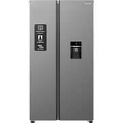Krome Side By Side Refrigerator 529L Dark Silver - KR-SBS701WIH