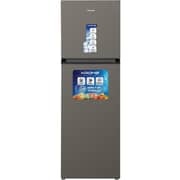 Krome Top Mount Refrigerator 286L Dark Silver - KR-RFF370TI