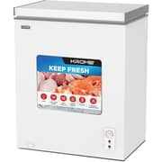 Krome Chest Freezer 150L White - KR-CF165R