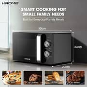 Krome Microwave Oven - KR-MW20DM