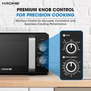 Krome Microwave Oven - KR-MW20MM