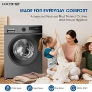 Krome Front Load Washer 7 kg - KR-WFL707SIS