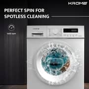 Krome Front Load Washer 8 kg - KR-WFL80SI