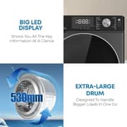 Krome Front Load Washer & Dryer 12 kg / 8 kg - KR-WD128STI