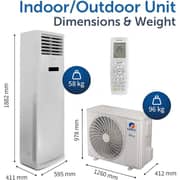 Gree Tower Air Conditioner 5 Ton - iFlowind-N60C3