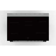 Haier Free Standing 5 Burner Electric Cooker 90cm Silver/Black - HCR9060ET1