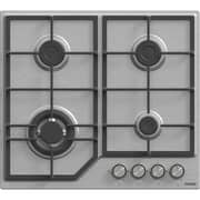 Ocean 4 Burner Ceramic Hob 60cm Stainless Steel/Black - OHG1R64IPROSV