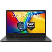 Asus Vivobook 14 (2026) Laptop - AMD Ryzen 5-150 / 14inch WUXGA / 512GB SSD / 16GB RAM / Shared AMD Radeon Graphics / Windows 11 Home / English & Arabic Keyboard / Indie Black / Middle East Version - [M1405NAQ-LY015W]