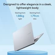 Asus Vivobook 16 (2026) Laptop - 2nd Series / Intel Core Ultra 5-225H / 16inch WUXGA / 512GB SSD / 16GB RAM / Shared Intel Graphics / Windows 11 Home / English & Arabic Keyboard / Cool Silver / Middle East Version - [X1607CA-MB174W]
