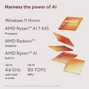 Asus Zenbook 14 (2026) Copilot+ PC - AMD Ryzen AI 7-445 / 14inch WUXGA / 1TB SSD / 32GB RAM / Shared AMD Radeon Graphics / Windows 11 Home / English & Arabic Keyboard / Jade Black / Middle East Version - [UM3406GA-QD031W]