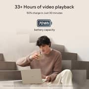 Asus Zenbook A14 (2026) Laptop - Qualcomm Snapdragon X2 Elite-X2E-88-100 / 14inch WUXGA / 512GB SSD / 16GB RAM / Shared Qualcomm Adreno Graphics / Windows 11 Home / English & Arabic Keyboard / Zabriskie Beige / Middle East Version - [UX3407NA-B512W]