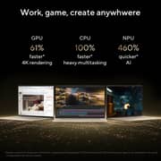 Asus Zenbook A16 (2026) Copilot+ PC - Qualcomm Snapdragon X2 Elite - X2E-94-100 / 16inch 3K / 1TB SSD / 48GB RAM / Shared Qualcomm Adreno GPU / Windows 11 Home / English & Arabic Keyboard / Zabriskie Biege / Middle East Version - [UX3607OA-SQ013W]