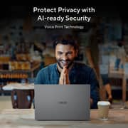 Asus Zenbook S 14 (2026) Copilot+ PC - 3rd Series / Intel Core Ultra 9-386H / 14inch 3K / 1TB SSD / 32GB RAM / Shared Intel Graphics / Windows 11 Home / English & Arabic Keyboard / Antrim Gray / Middle East Version - [UX5406AA-SW114W]