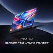Asus ProArt PX13 (2026) Copilot+ PC - AMD Ryzen AI MAX+ 395 / 13.3inch 3K / 1TB SSD / 32GB RAM / Shared AMD Radeon Graphics / Windows 11 Home / English & Arabic Keyboard / Nano Black / Middle East Version - [HN7306EA-LX054W]