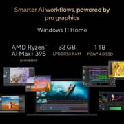 Asus ProArt PX13 (2026) Copilot+ PC - AMD Ryzen AI MAX+ 395 / 13.3inch 3K / 1TB SSD / 32GB RAM / Shared AMD Radeon Graphics / Windows 11 Home / English & Arabic Keyboard / Nano Black / Middle East Version - [HN7306EA-LX054W]